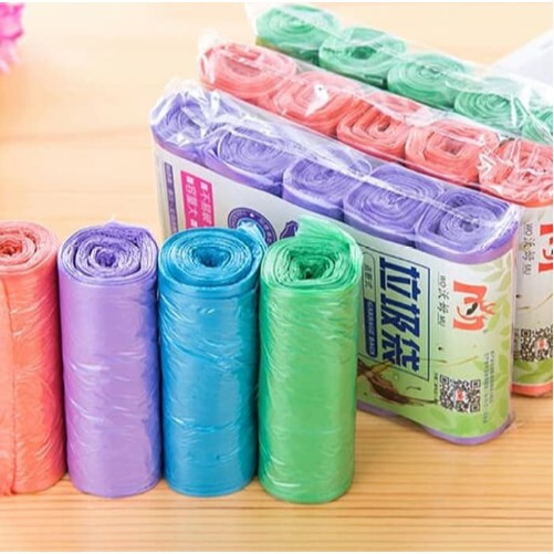 [DEASTORE] KANTONG PLASTIK SAMPAH GULUNGAN SZ 50x45cm / Disposable Garbage Bag (1 ROLL ISI 20 PCS)