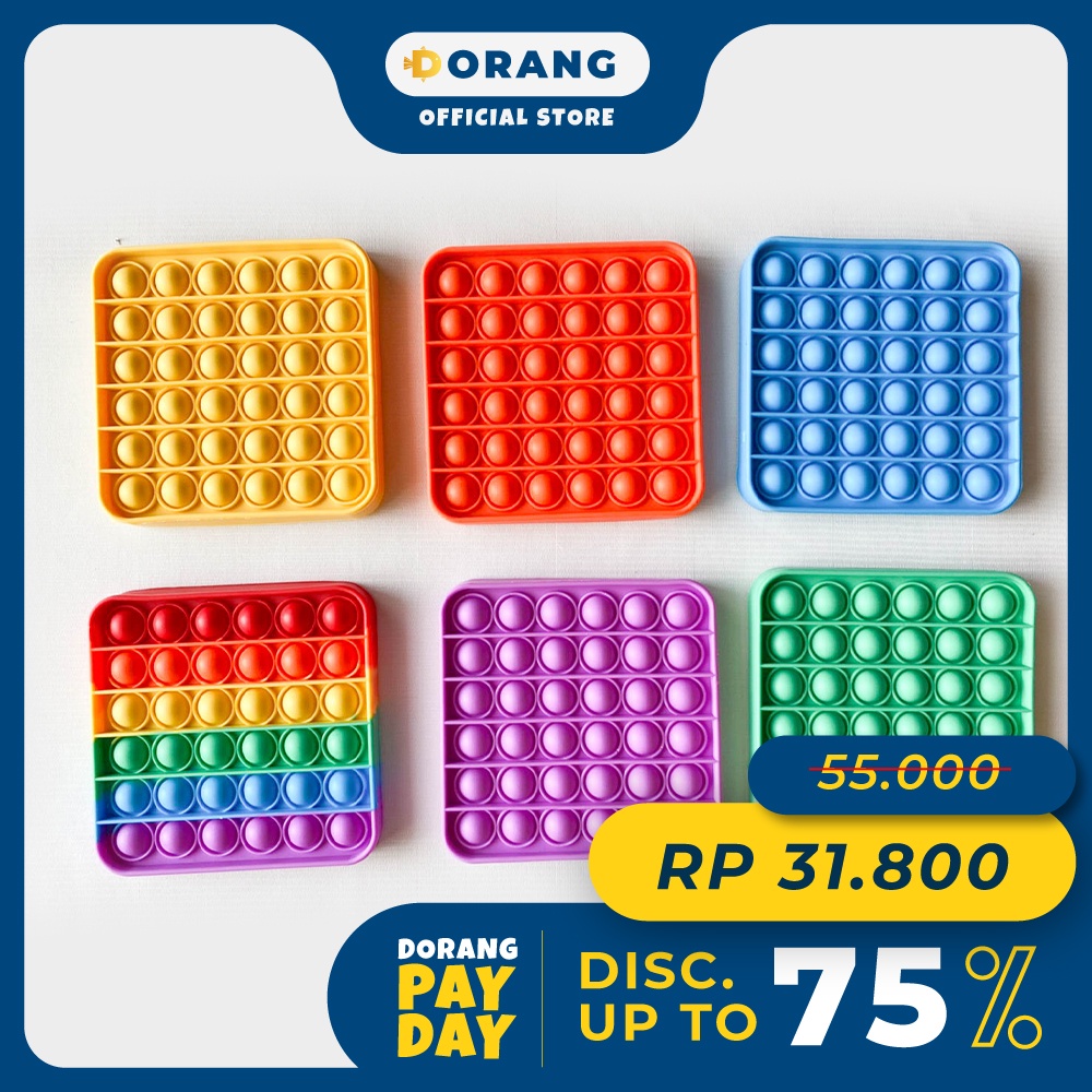 Pop it viral push pop bubble fidget mainan pop it-1