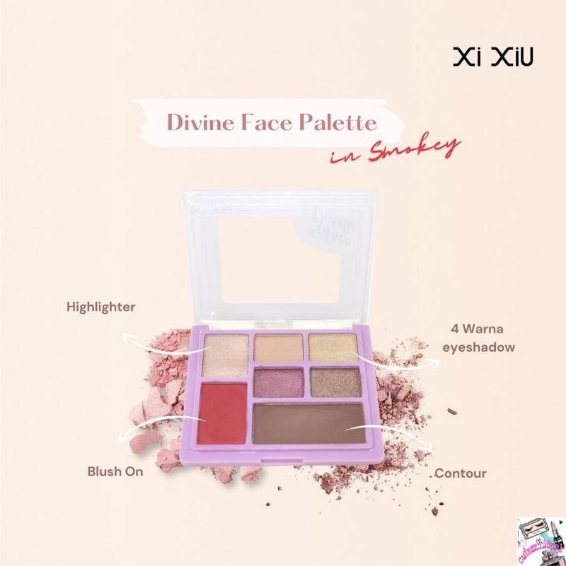 ☃Cutezz_Ching1☃Xi Xiu Divine Face Palette - Eyeshadow Palette