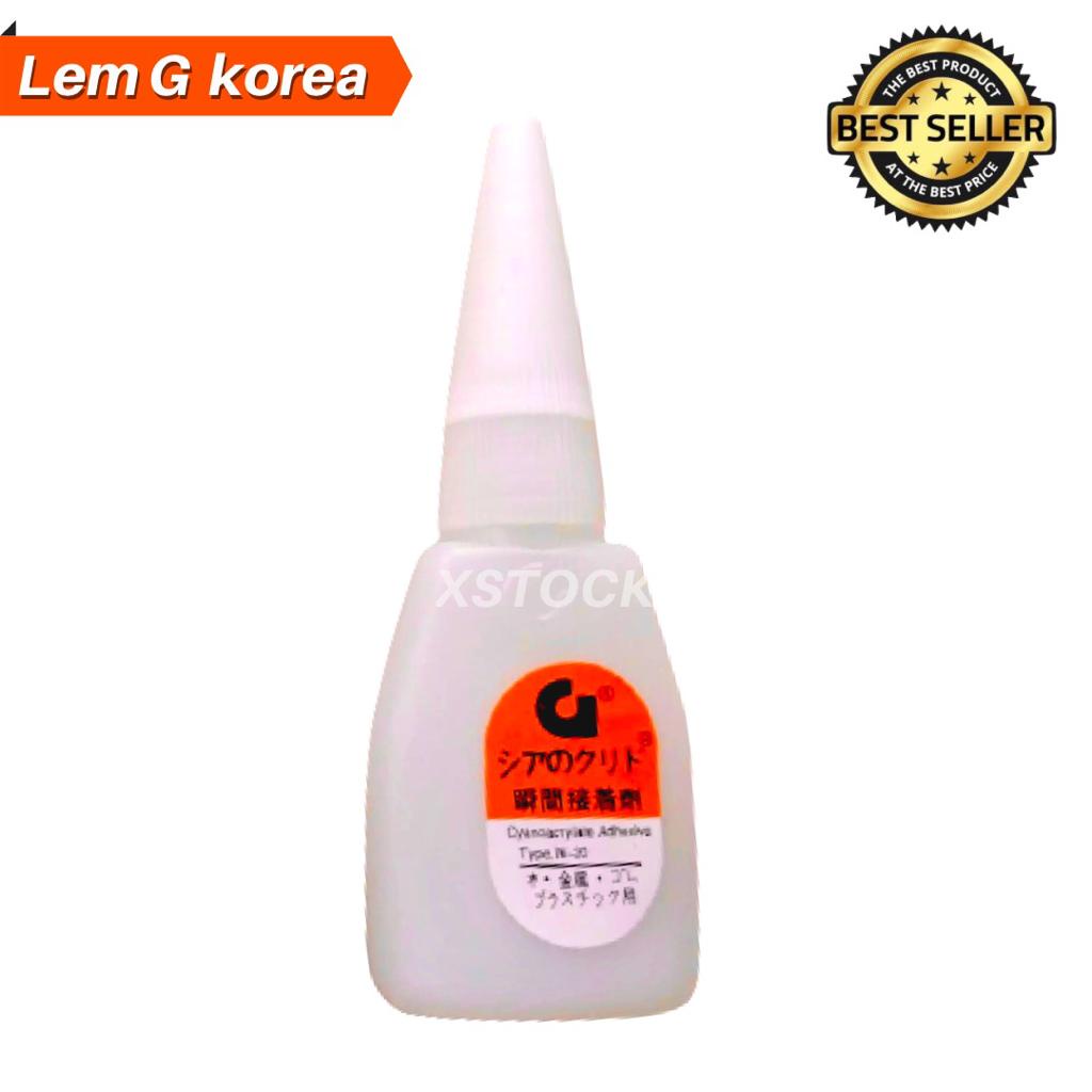 

LEM G SERBAGUNA Super Glue Tetes Epotec Cair Korea Instan Alteco