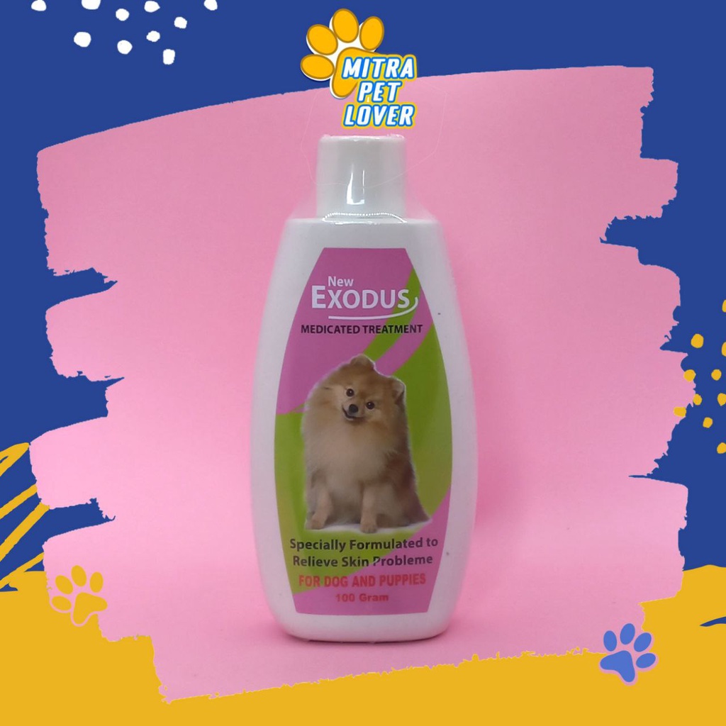 BEDAK ANJING - EXODUS TALK POWDER BUBUK ANTI FLEA KUTU CAPLAX TICK MEMBASMI PINJAL DOG 100 GRAM ORIGINAL PET PUPPY ANIMAL PLANTS HEALTHCARE AND VETERINARY TAMASINDO OBAT PERAWATAN KESEHATAN DAN VITAMIN TALC TERNAK HEWAN BINATANG PELIHARAAN MITRAPETLOVER