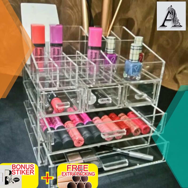 

Murah acrylic makeup E5 display kosmetik akrilik