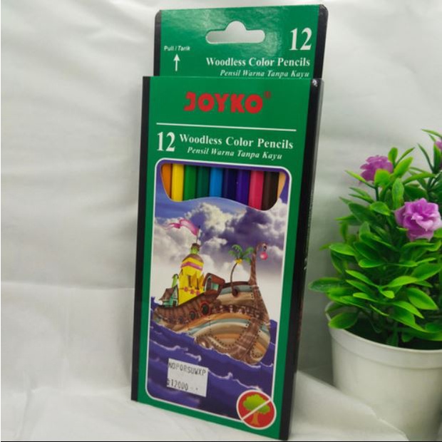 

Pensil Warna /Pensil 12 warna joyko CP-103 / Color Pencil Joyko