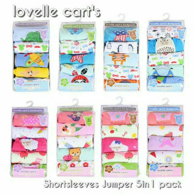 Jumper lovelle cart's &amp; carterlover 5in1 lengan PENDEK (SNI) TERMURAH