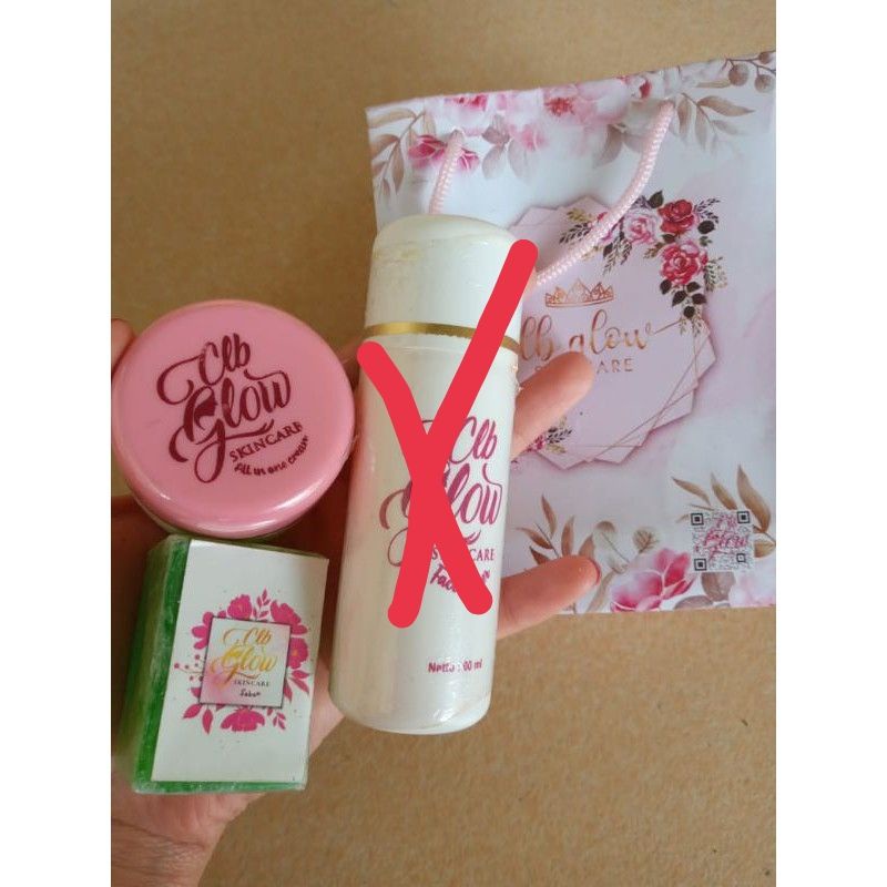 Cream CLB glow original/ paket clb
