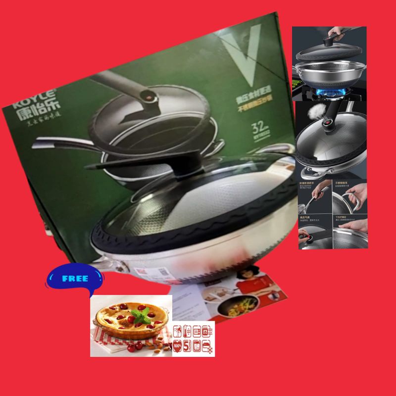 ready  slot meipis ...KOYLE PRESSURE 32cm free gift tahan panas / oven