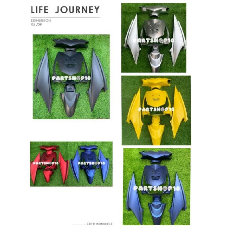 Cover Body Full Halus Beat Karbu Merah Doff - Hitam Doff - Biru Doff,,,