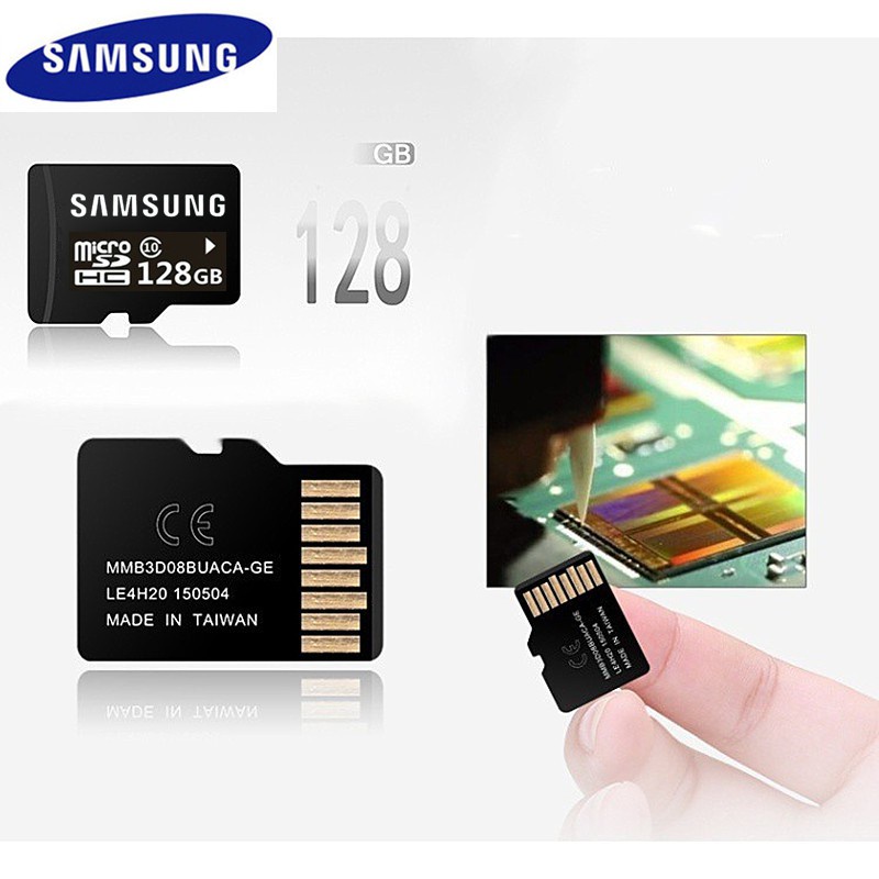 Samsung Kartu Memori Micro Sd Class 10 Kapasitas 128gb