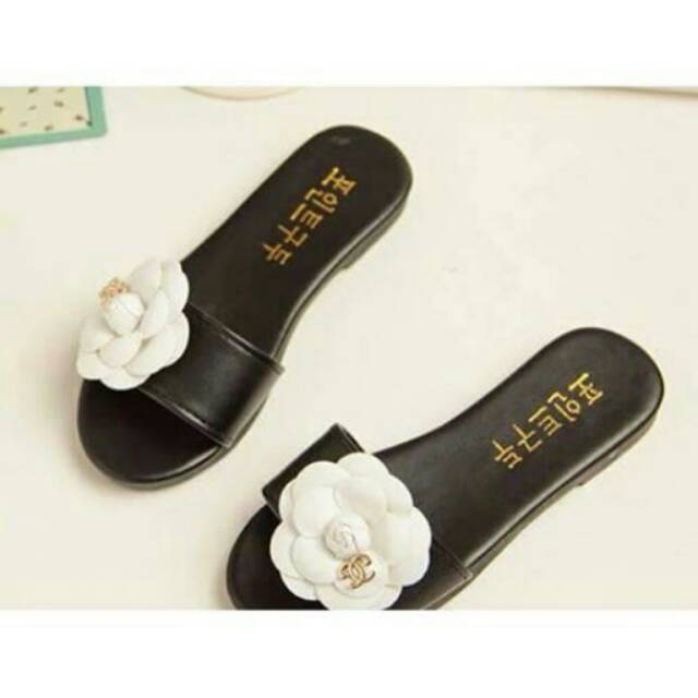 Chanel Flower Sandal