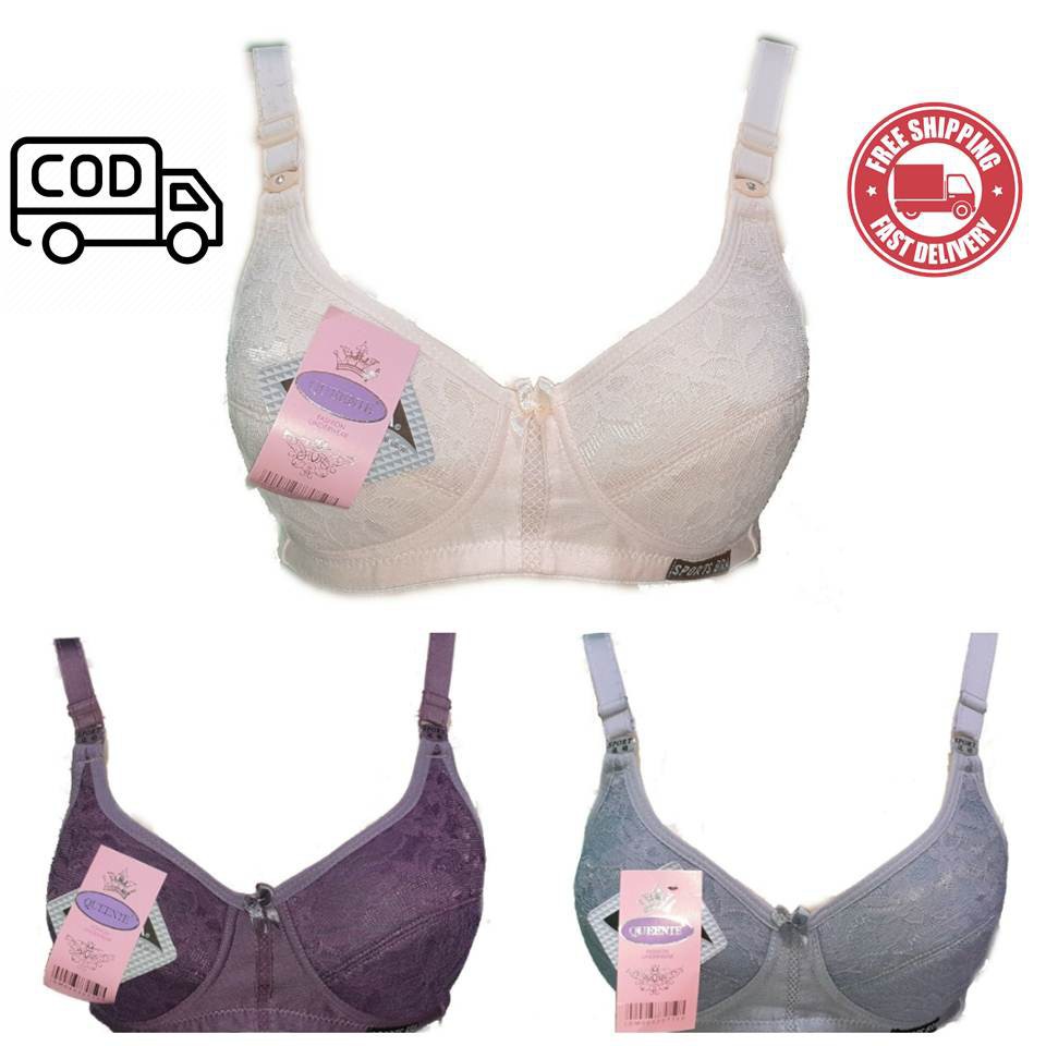 UK 34 38 Bra BH Wanita  Perempuan Sport Brukat Queenie 