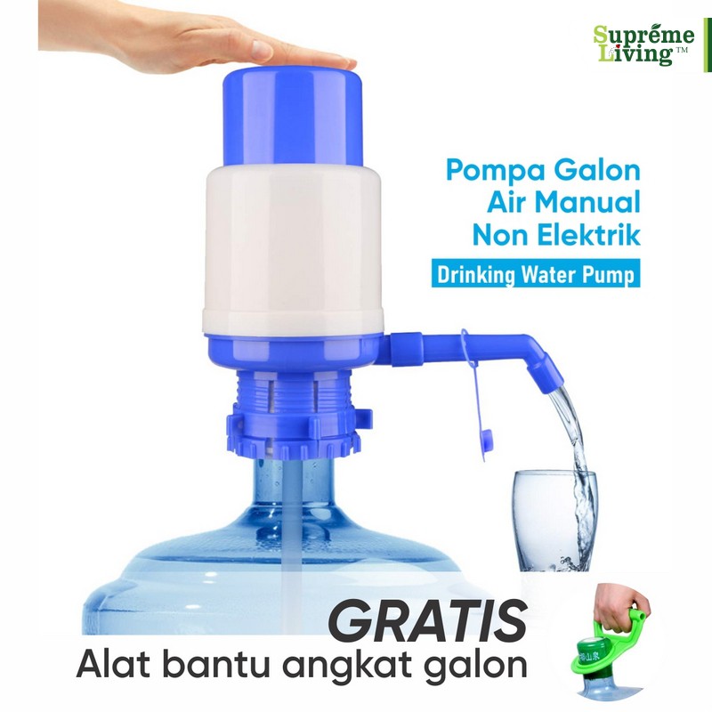 Pompa Galon Air Manual Non Elektrik FREE Alat Bantu Angkat Galon