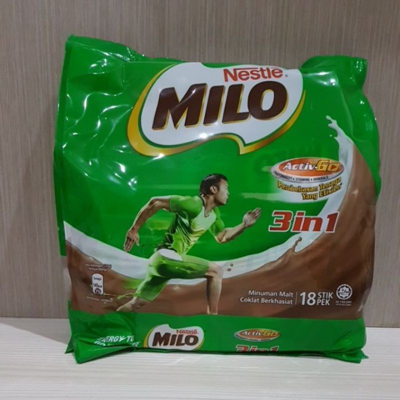 

Milo Malaysia 3 in 1 isi 18
