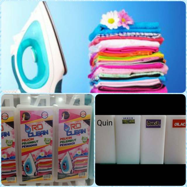 RD CLEAN. Pelicin, pelembut, dan pewangi pakaian