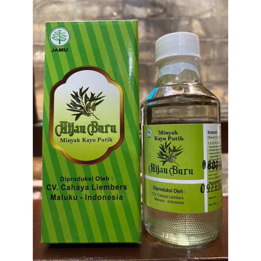 Minyak Kayu Putih Hijau Buru - 150 ml