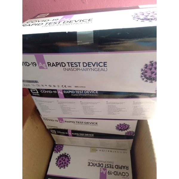 Naso Ag Panbio abbot Antigen Swab Nasopharyngeal / nasal   EXP 2022