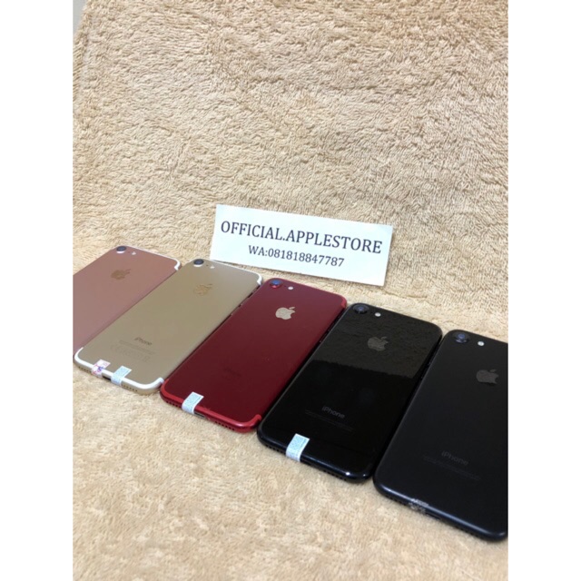 IPHONE 7 SEKEN ORi 100%  READY VARIAN 32GB/128GB/256GB  MULUS FULLSET