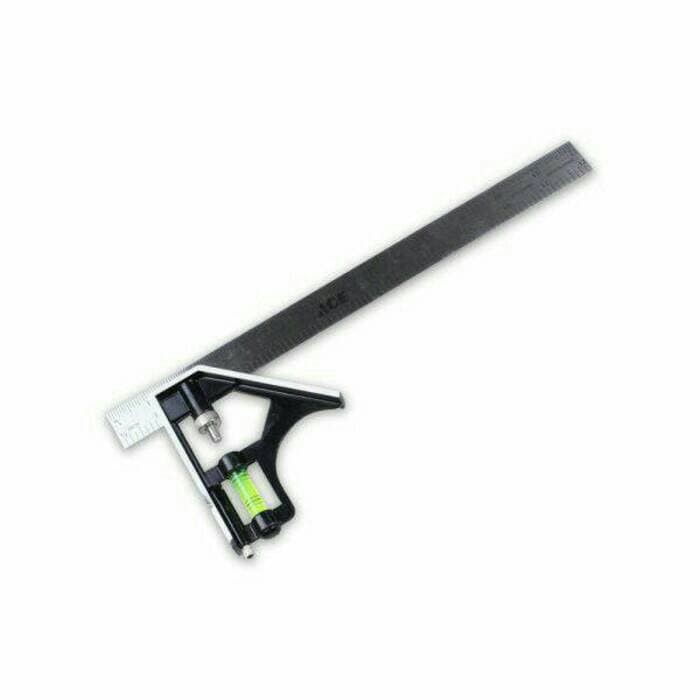 

RF272 combination square ruler 30cm penggaris siku teknik tukang 12
