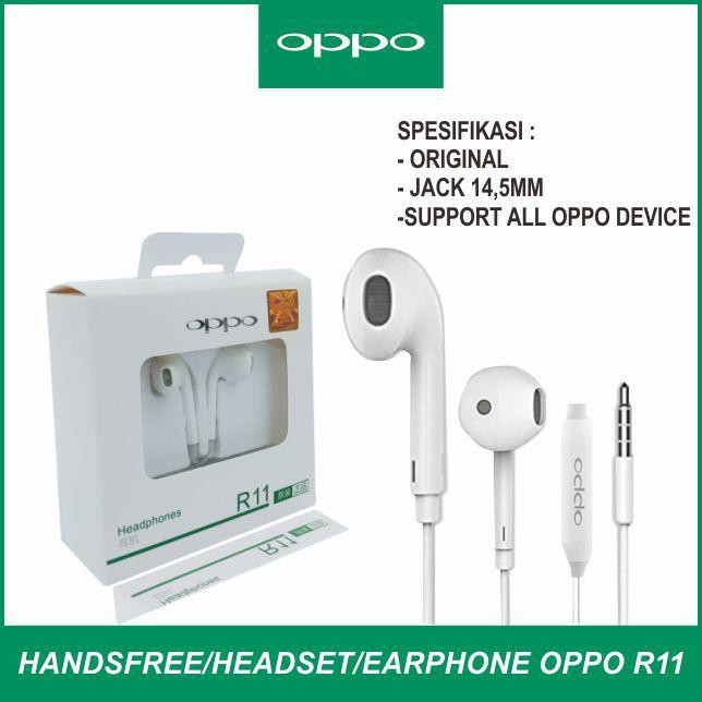 BM044 R11 Handsfree Headset Hf earphone Oppo a12 a3s a5s A12 f11 f9 f11pro f9 a5 a9 2020 TA1007