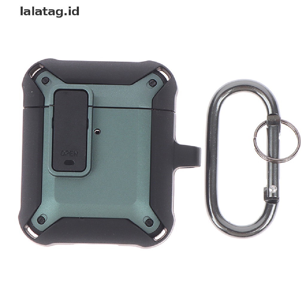 (Flyag) Casing Pelindung AirPods 1 2 pro 3 Wireless Dengan Gantungan Kunci (ID)