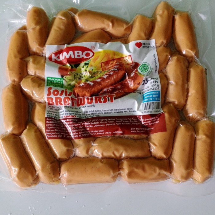 

Kimbo sosis mini isi 25 pcs 450gr