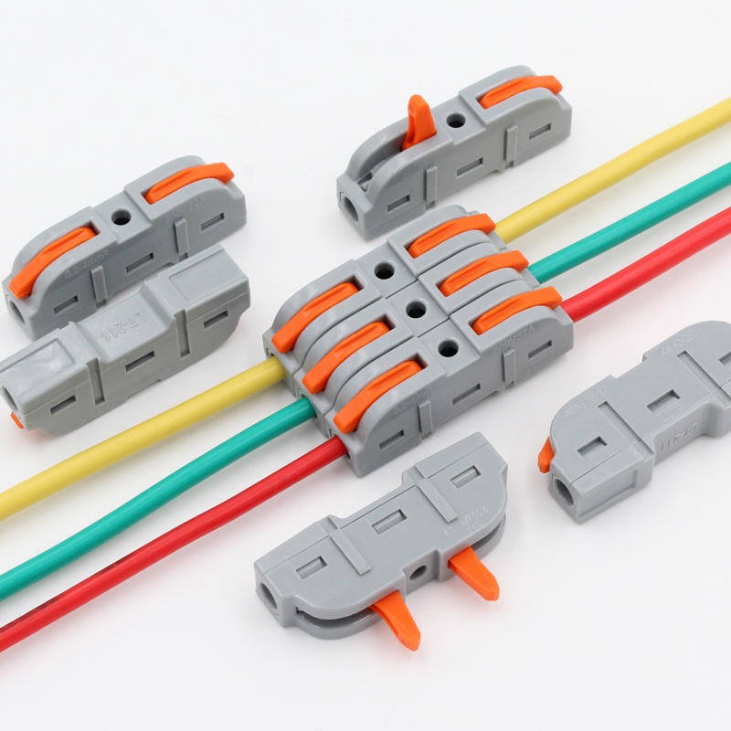 50pcs SPL-1 32A Terminal Butt Input One Out Multifungsi