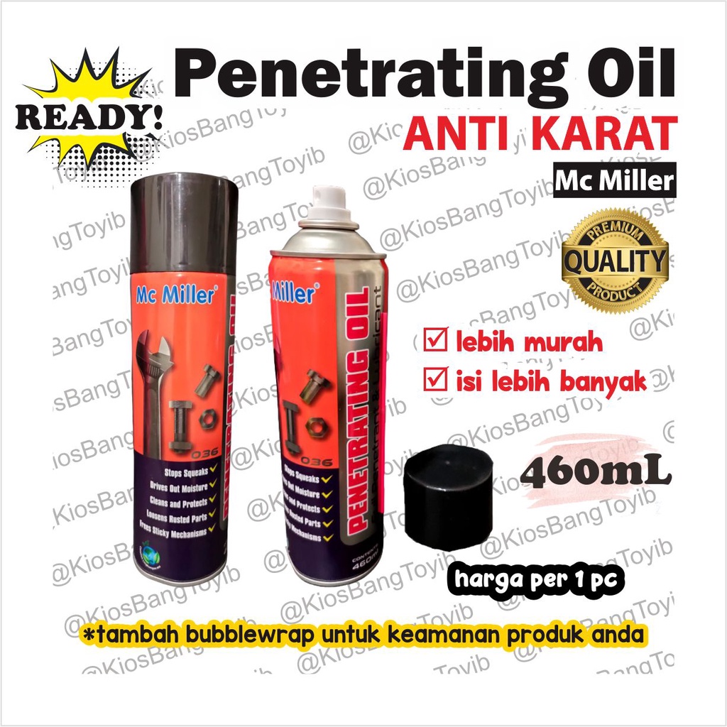 Jual Penetrating Oil WD Pelumas Anti Karat 460 ML Sepeda Motor (Mc ...