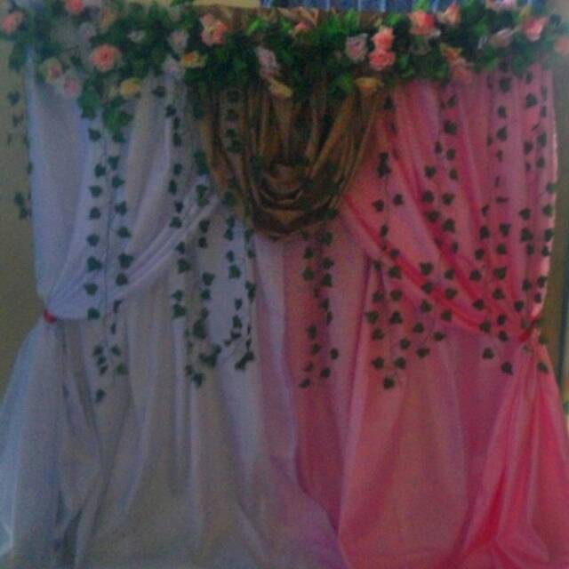 Backdrop lamaran 3 warna