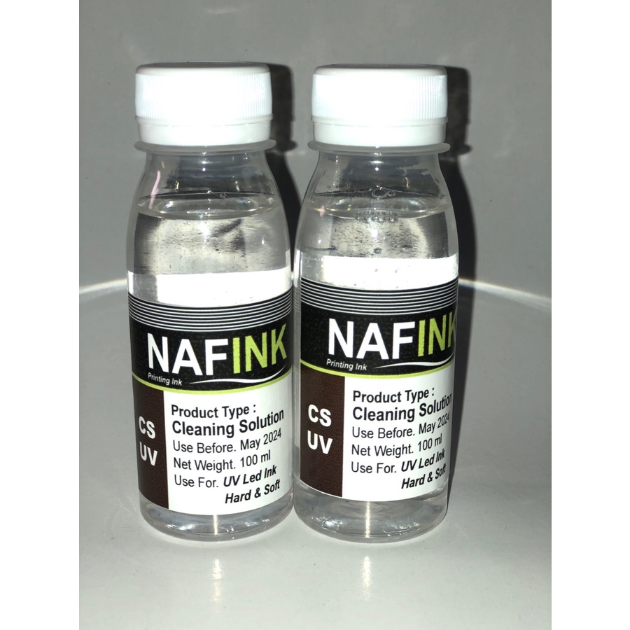 Head Cleaner untuk Tinta UV LED Ink Hard dan Soft UV Curing Ink 100 ml 100ml