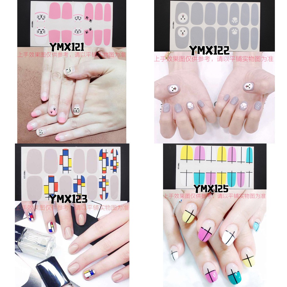 STIKER KUKU NAIL STICKER KARAKTER KODE YMX BAG 6