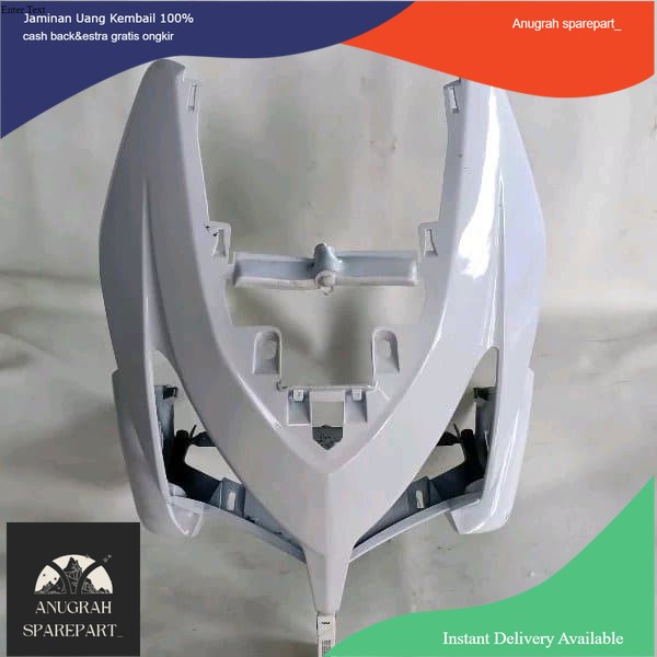 Tameng depan vario 110/vario karbu warna putih original