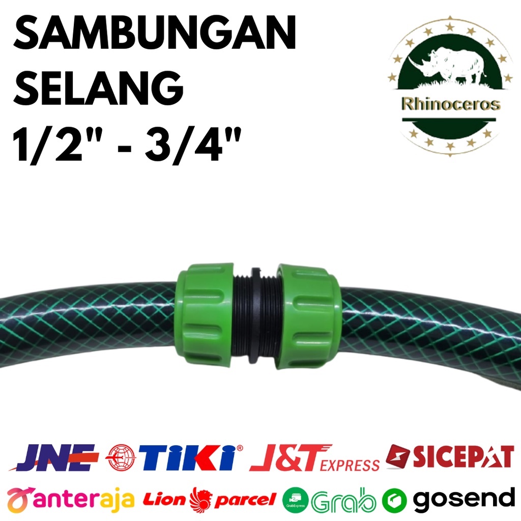 Sambungan Selang / Quick Connector Selang Air 1/2&quot; - 3/4&quot;