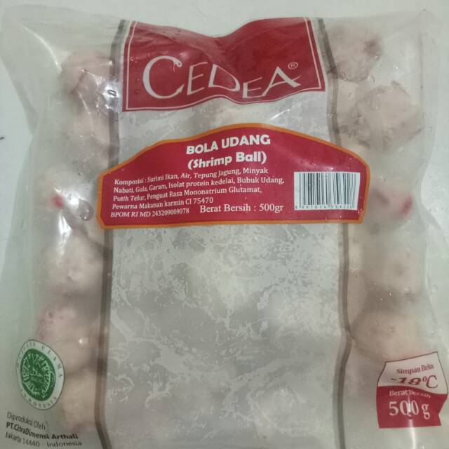 CEDEA  BOLA UDANG SHRIMP BALL