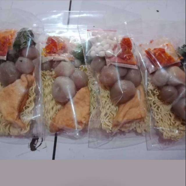 

Bakso aci sambal mercon