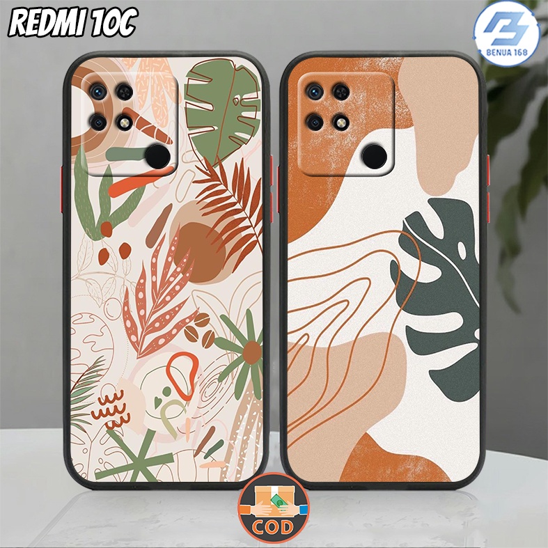 Benua Case - Case FLOWER Xiaomi Redmi 10C  - Case Hp Redmi 10C - Kesing Hp Redmi 10C - Casing Hp Red