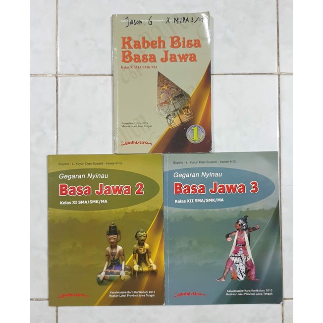 buku bahasa jawa SMA YUDHISTIRA