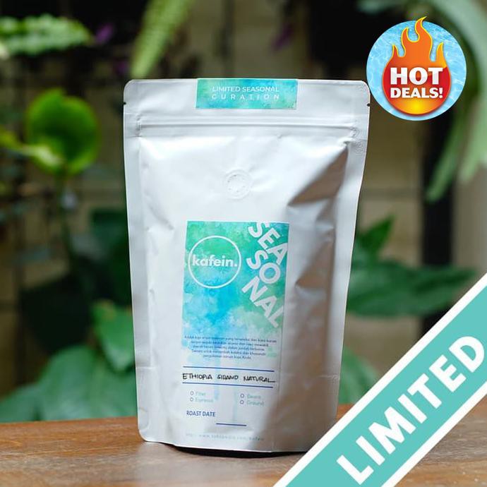 

Kopi Arabika Ethiopia Sidamo Natural 200 Gr (Biji / Bubuk) - Biji Termurah