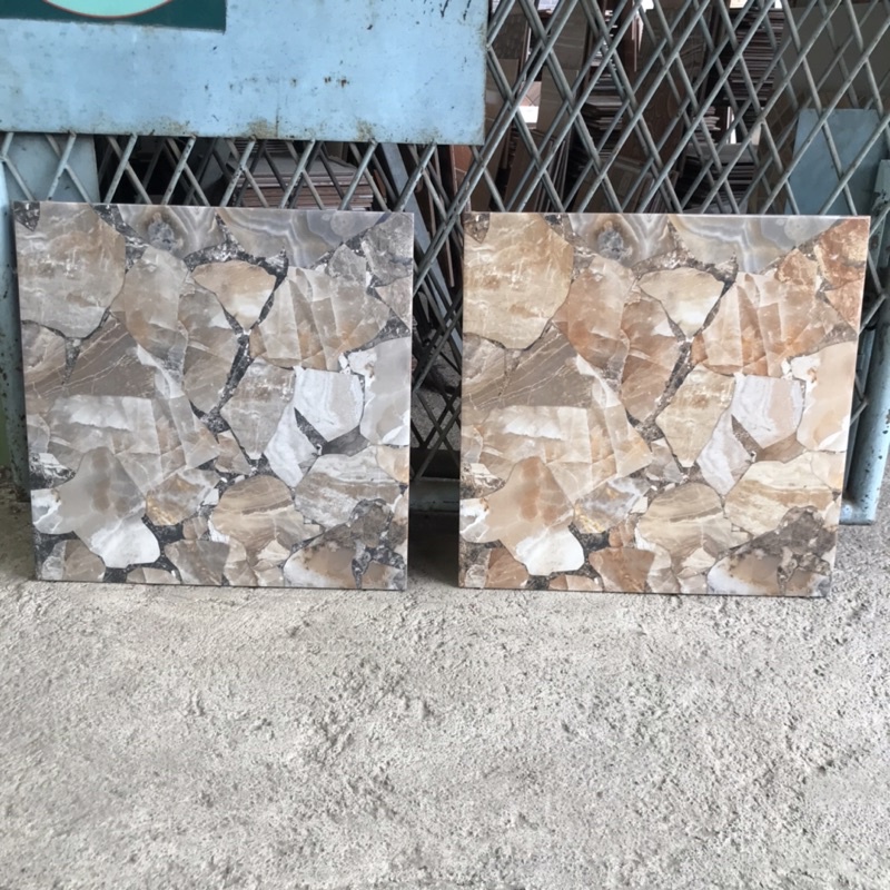 keramik 50x50 motif batu marmer ibiza (glossy/ keramik dinding/ keramik lantai teras/ keramik dindin