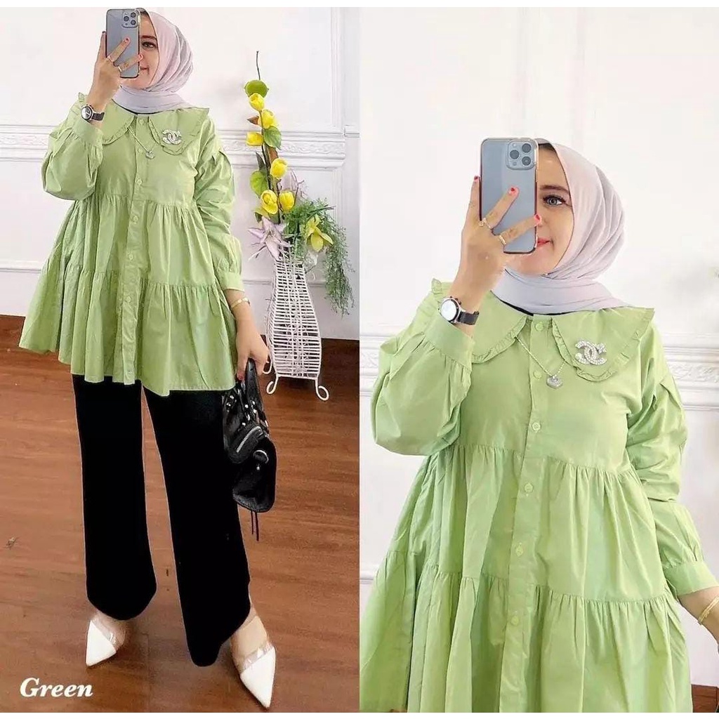 Mora blouse / Mora Blouse Rayon / Atasan Wanita / Atasan Rayon / Atasan Murah / mora tunik / Atasan 