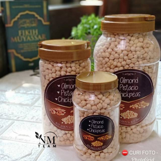 

Kacang Arab Kemasan Toples Ori Madinah