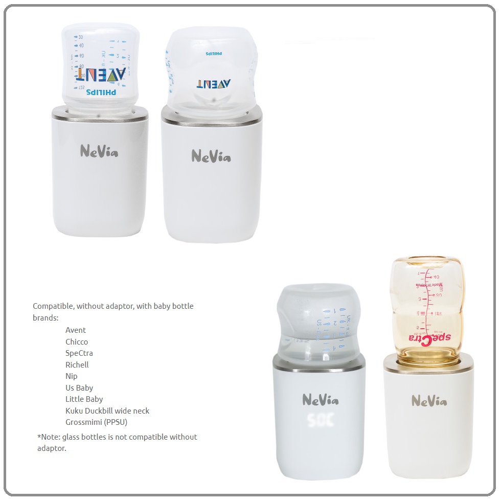 Nevia Portable Bottle Warmer | Pemanas Botol