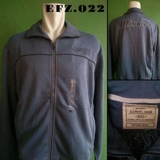 Jaket Big Size - Esprit Vintage Style Full Zip Jacket Original .Deevagrosir.Olshop