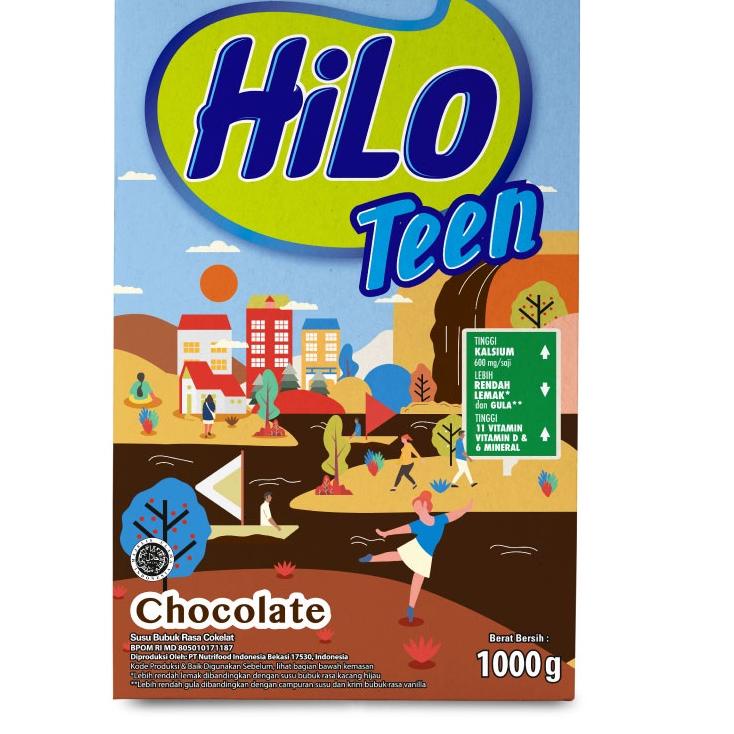 

Update - HiLo Teen Chocolate 1000 gram - Susu Tinggi Kalsium