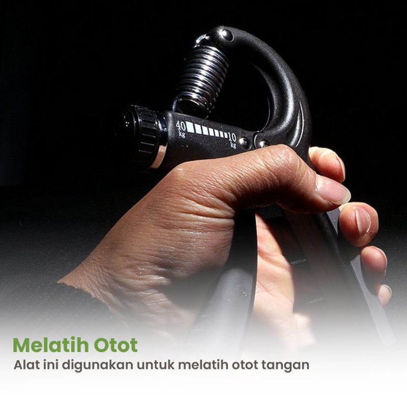 {Hand Grip}Alat Olahraga Penguat Tangan  Adjustable 5kg - 50kg Hand Grip Olahraga Tangan