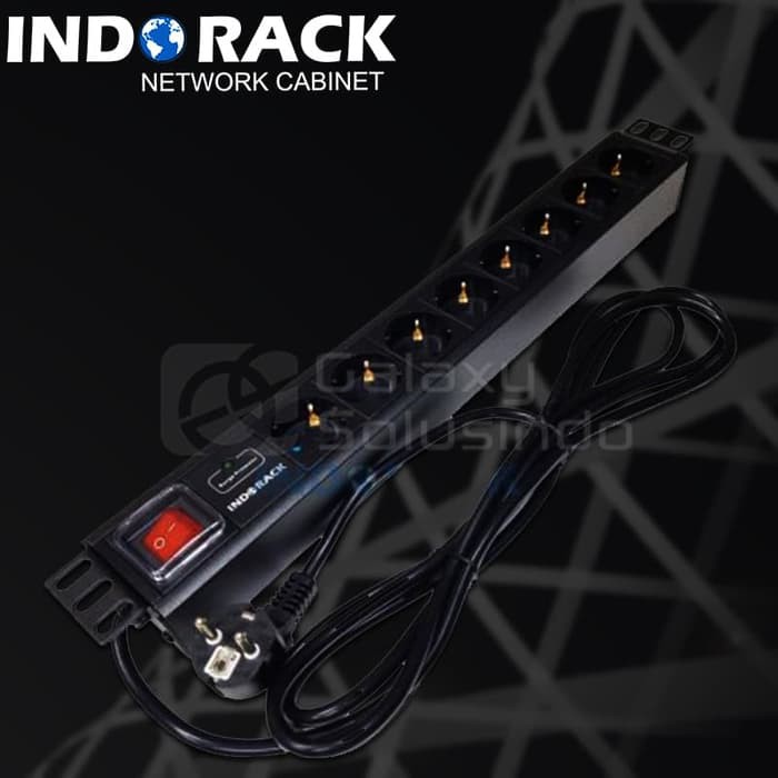 INDORACK POWER DISTRIBUTION UNIT 8 OUTLET GERMANY PDU8G