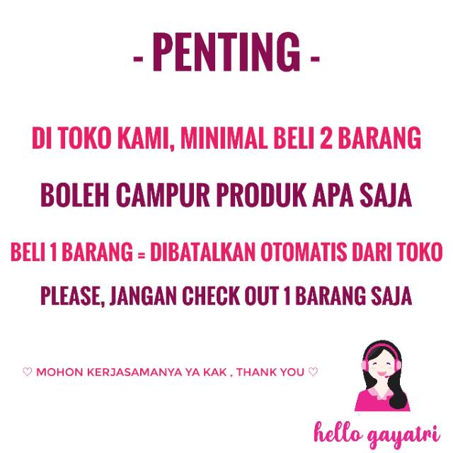 GELANG SIMPLE Polos Split Tali Kecil