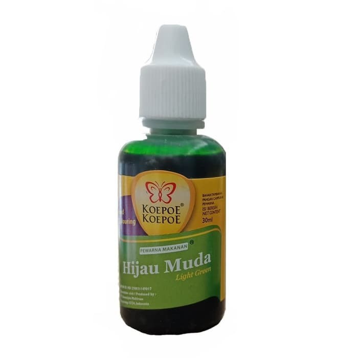 

Koepoe Koepoe Pewarna Makanan Hijau Muda 30ml
