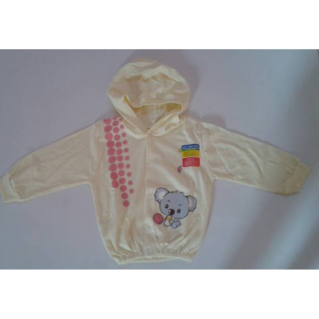 Jaket piteku warna kuning size 3 - 4th