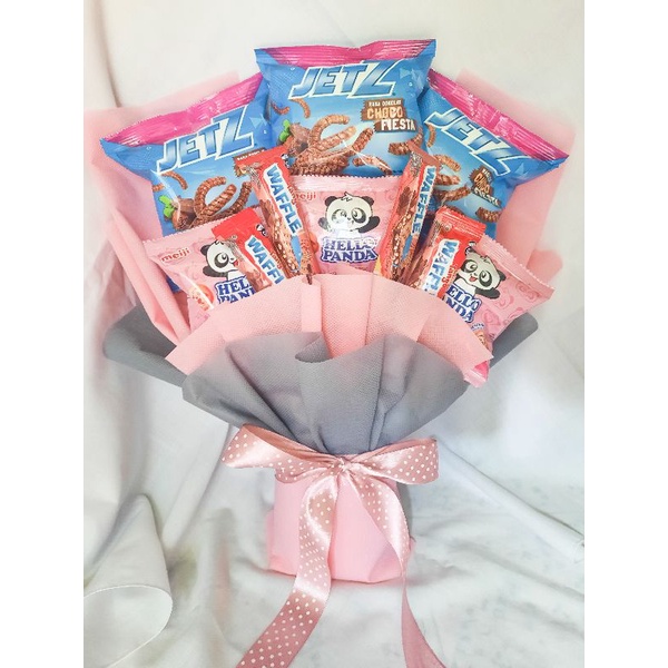 

Buket Snack/Buket Snack/Bouquet Snack Murah(Free Greeting Card)
