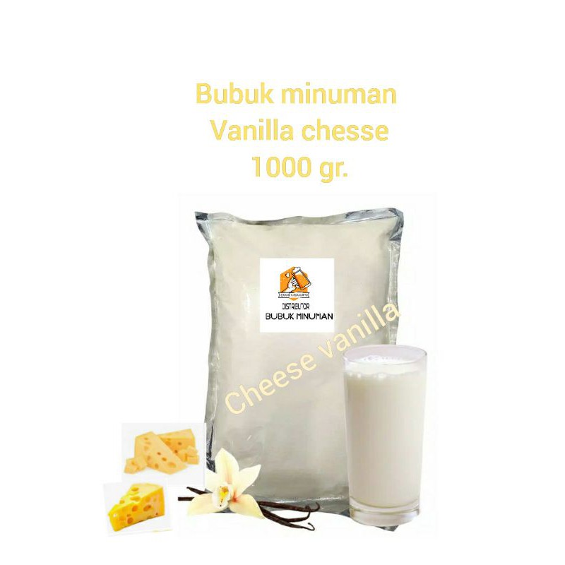 

Bubuk Minuman Kekinian Rasa Vanilla Chesse 1000 gram