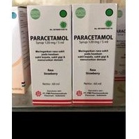 paracetamol syrup/paracetamol buat demam